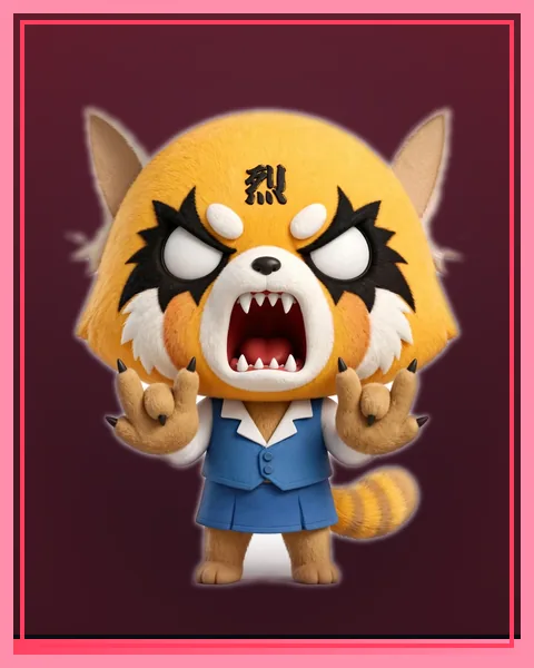 Portrait of Master Editor Aggretsuko